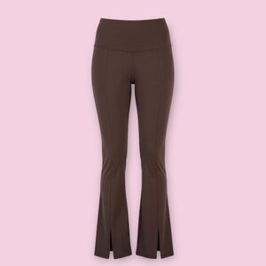 🎀SOPHIE RUE🎀Brown High Waist Flare Pants🎀Pull On🎀Stretch Knit🎀Size M🎀